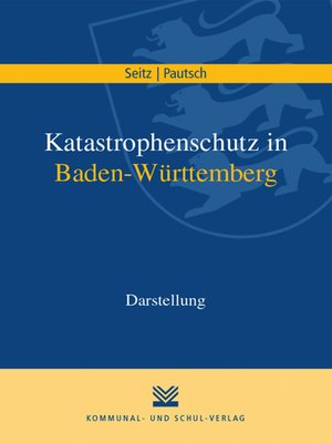 cover image of Katastrophenschutz in Baden-Württemberg